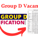 RRB Group D Vacancy 2024 notifivation