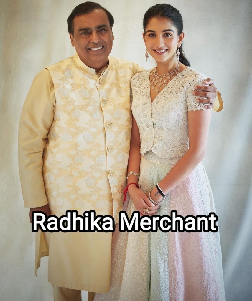 Radhika merchant Ambani bahu